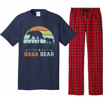 Retro Vintage Baba Bear Pajama Set