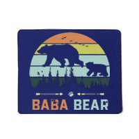 Retro Vintage Baba Bear Mousepad