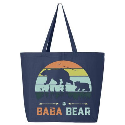 Retro Vintage Baba Bear 25L Jumbo Tote