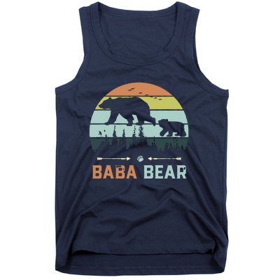 Retro Vintage Baba Bear Tank Top