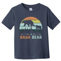 Retro Vintage Baba Bear Toddler T-Shirt