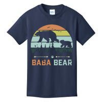 Retro Vintage Baba Bear Kids T-Shirt