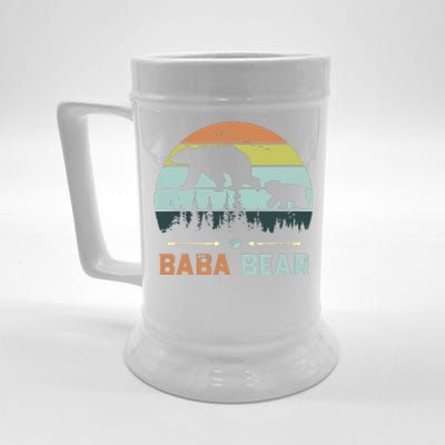 Retro Vintage Baba Bear Beer Stein