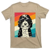 Retro Vintage Bernedoodle With Sunglasses Dog Lovers T-Shirt