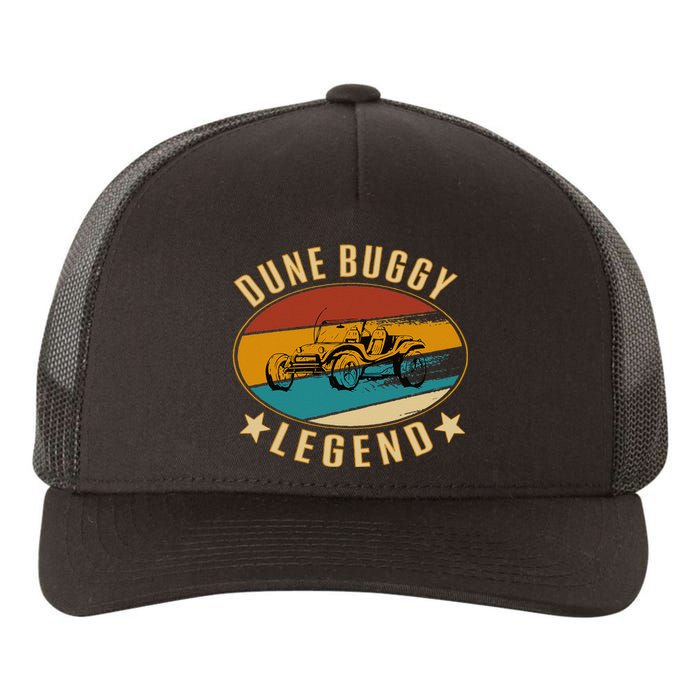 Retro Vintage Beach Car Dune Buggy Legend Yupoong Adult 5-Panel Trucker Hat