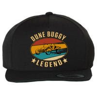 Retro Vintage Beach Car Dune Buggy Legend Wool Snapback Cap