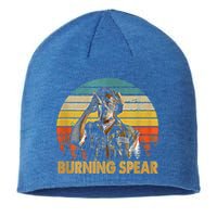 Retro Vintage Burning Art Spear Music Jamaican Singers Sustainable Beanie