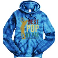 Retro Vintage Best Pop By Par Golf Fathers Day Meaningful Gift Tie Dye Hoodie