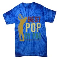 Retro Vintage Best Pop By Par Golf Fathers Day Meaningful Gift Tie-Dye T-Shirt