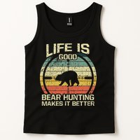 Retro Vintage Bear Hunter Bear Hunting Makes It Better Tank Top