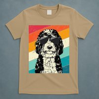 Retro Vintage Bernedoodle With Sunglasses Dog Lovers T-Shirt
