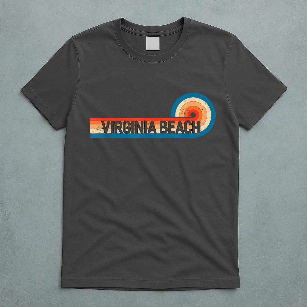 Retro VIRGINIA BEACH Vintage City VIRGINIA BEACH T-Shirt