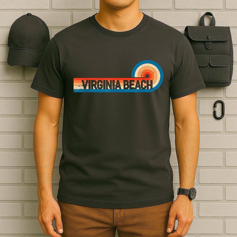 Retro VIRGINIA BEACH Vintage City VIRGINIA BEACH T-Shirt