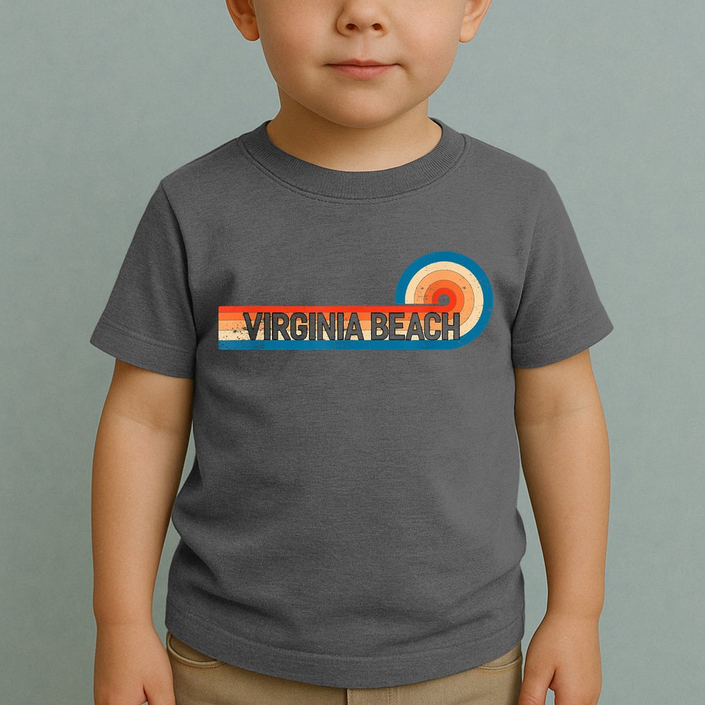 Retro VIRGINIA BEACH Vintage City VIRGINIA BEACH Toddler T-Shirt