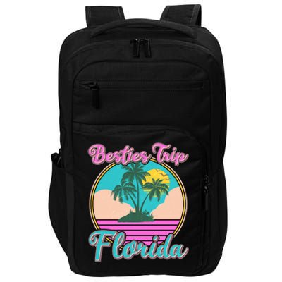 Retro VIntage Besties Trip Florida Impact Tech Backpack