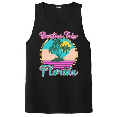 Retro VIntage Besties Trip Florida PosiCharge Competitor Tank