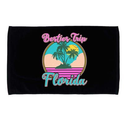 Retro VIntage Besties Trip Florida Microfiber Hand Towel