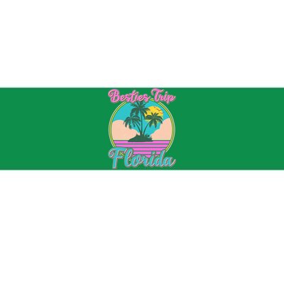 Retro VIntage Besties Trip Florida Bumper Sticker