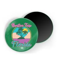 Retro VIntage Besties Trip Florida Magnet