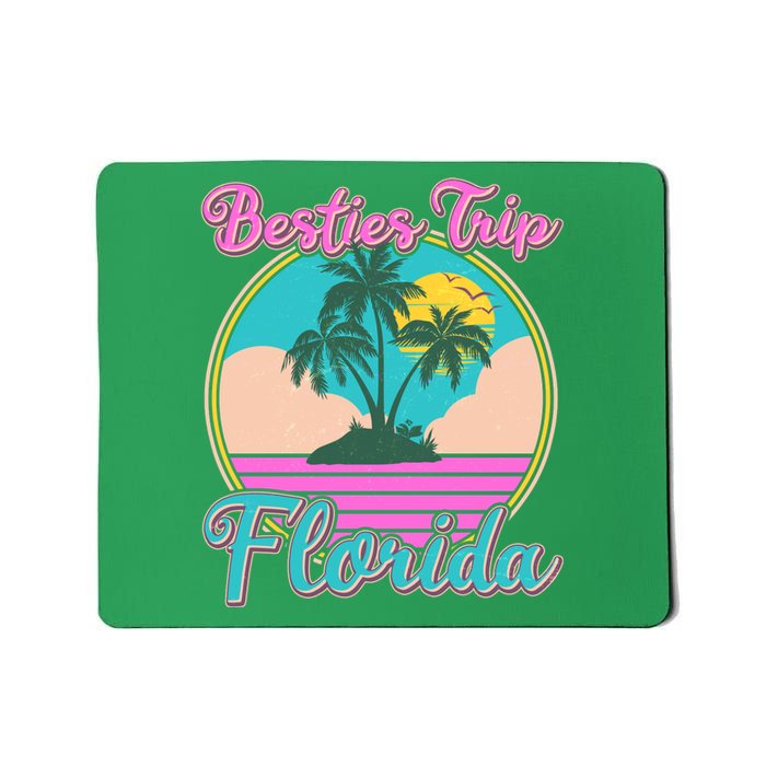 Retro VIntage Besties Trip Florida Mousepad