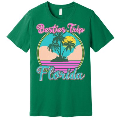 Retro VIntage Besties Trip Florida Premium T-Shirt