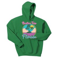 Retro VIntage Besties Trip Florida Kids Hoodie