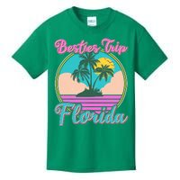 Retro VIntage Besties Trip Florida Kids T-Shirt