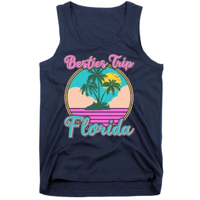 Retro VIntage Besties Trip Florida Tank Top