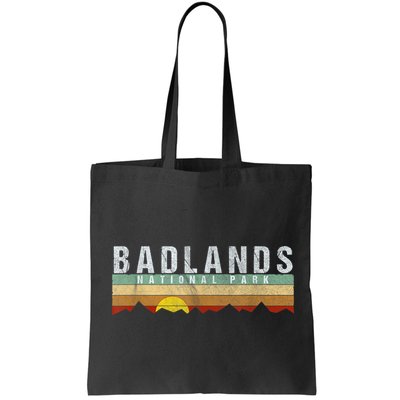Retro Vintage Badlands National Park Bag