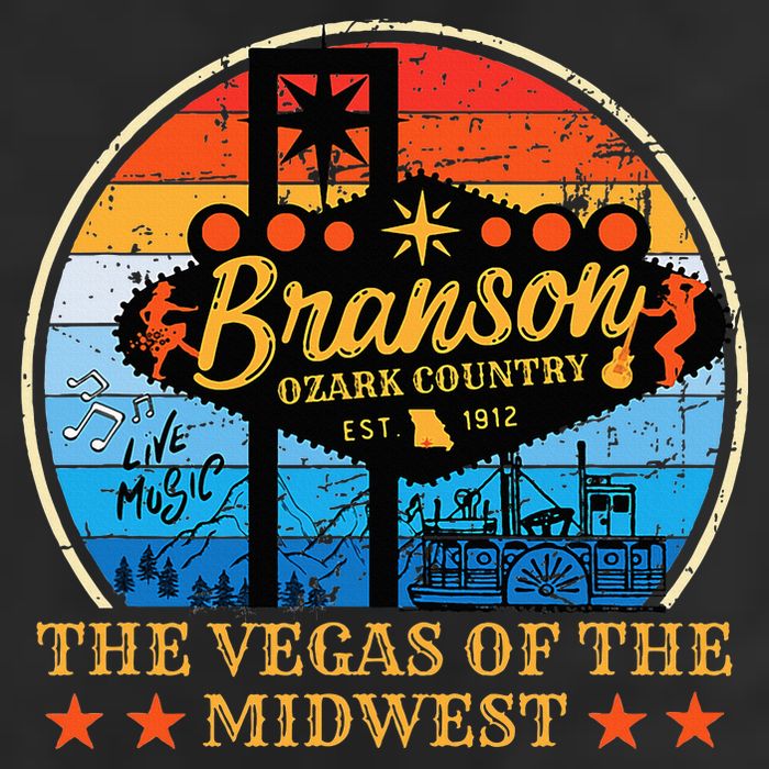 Retro Vintage Branson Missouri Vegas Of The Midwest Tourism Hat