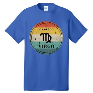 Retro Virgo Birthday Zodiac Sign Virgo Cute Gift Tall T-Shirt