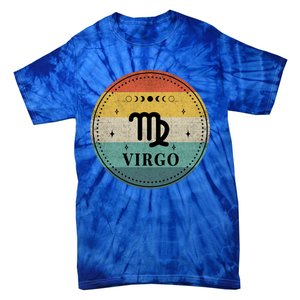 Retro Virgo Birthday Zodiac Sign Virgo Cute Gift Tie-Dye T-Shirt