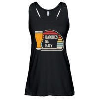 Retro Vintage Batches Be Hazy For Home Brewing Craft Beer Ladies Essential Flowy Tank