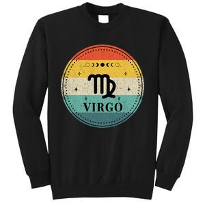 Retro Virgo Birthday Zodiac Sign Virgo Sweatshirt