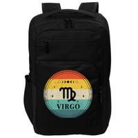 Retro Virgo Birthday Zodiac Sign Virgo Impact Tech Backpack