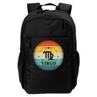 Retro Virgo Birthday Zodiac Sign Virgo Daily Commute Backpack