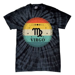 Retro Virgo Birthday Zodiac Sign Virgo Tie-Dye T-Shirt