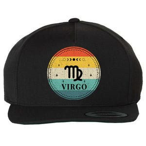 Retro Virgo Birthday Zodiac Sign Virgo Wool Snapback Cap