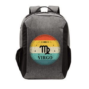 Retro Virgo Birthday Zodiac Sign Virgo Vector Backpack