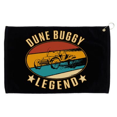 Retro Vintage Beach Car Dune Buggy Legend Grommeted Golf Towel