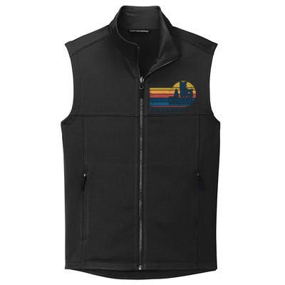 Retro Vintage Be A Nice Human Kindness Matters Giftbe Kind Gift Collective Smooth Fleece Vest