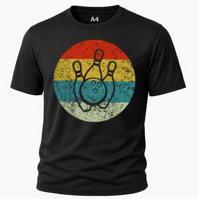 Retro Vintage Bowling Performance Shirt