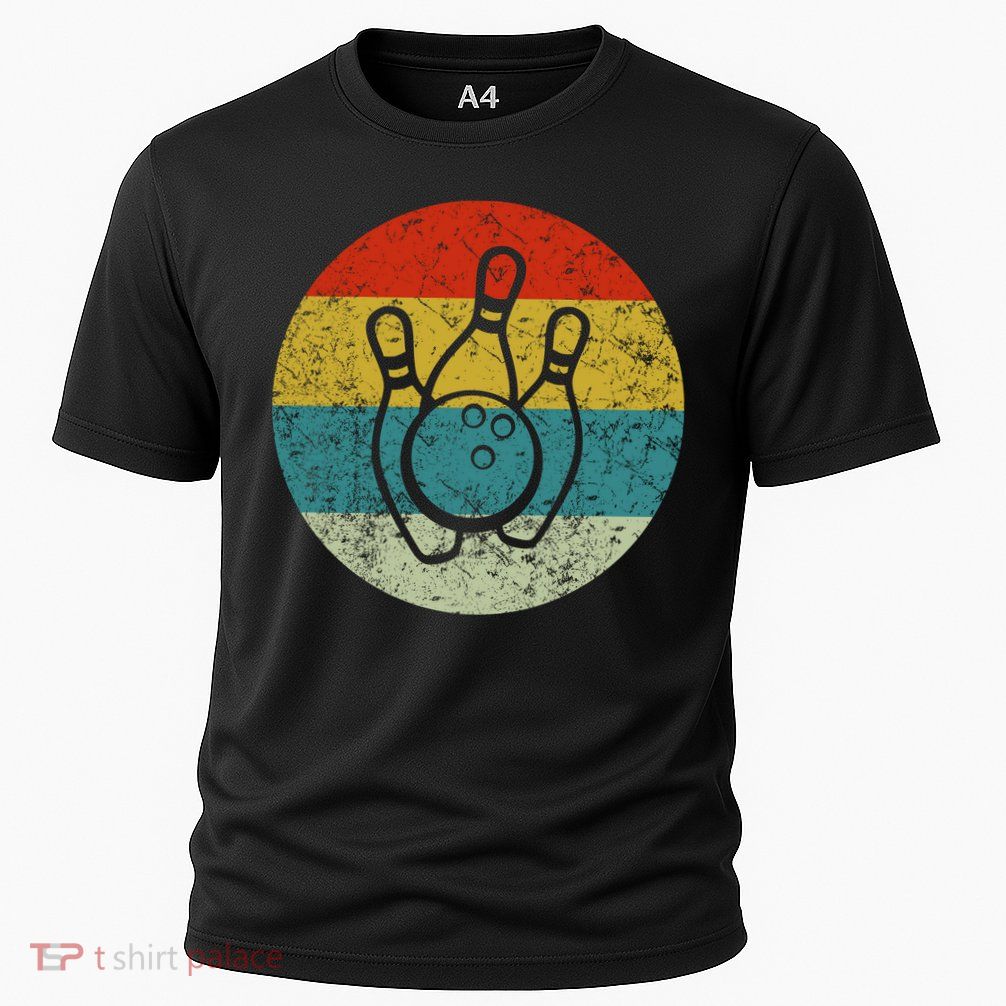 Retro Vintage Bowling Performance Shirt