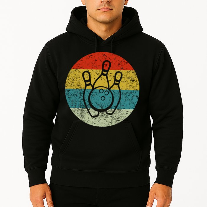 Retro Vintage Bowling Hoodie