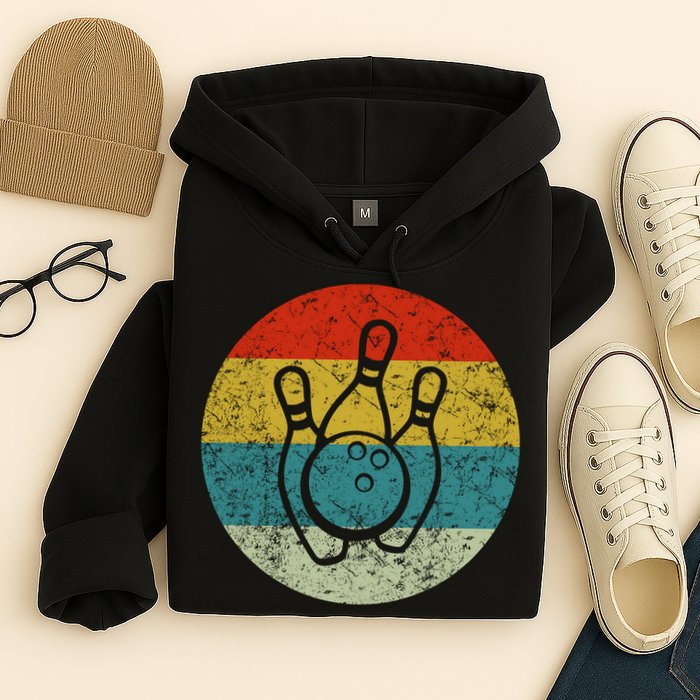 Retro Vintage Bowling Hoodie