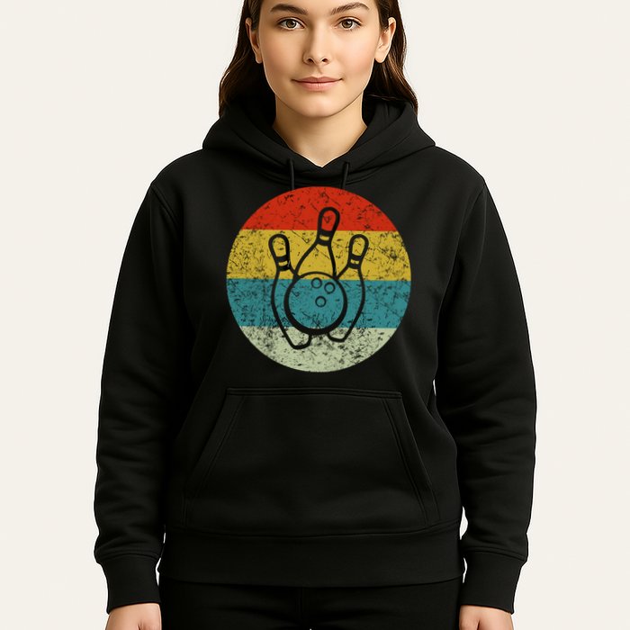 Retro Vintage Bowling Hoodie