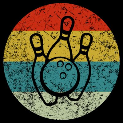 Retro Vintage Bowling T-Shirt