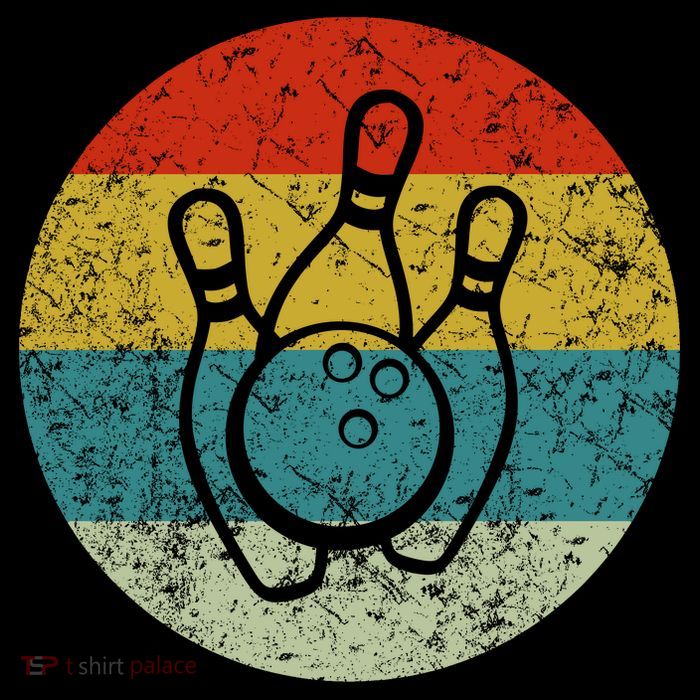 Retro Vintage Bowling T-Shirt