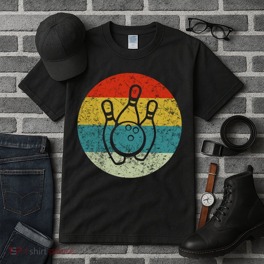 Retro Vintage Bowling Tall T-Shirt