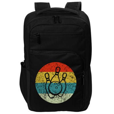 Retro Vintage Bowling Impact Tech Backpack